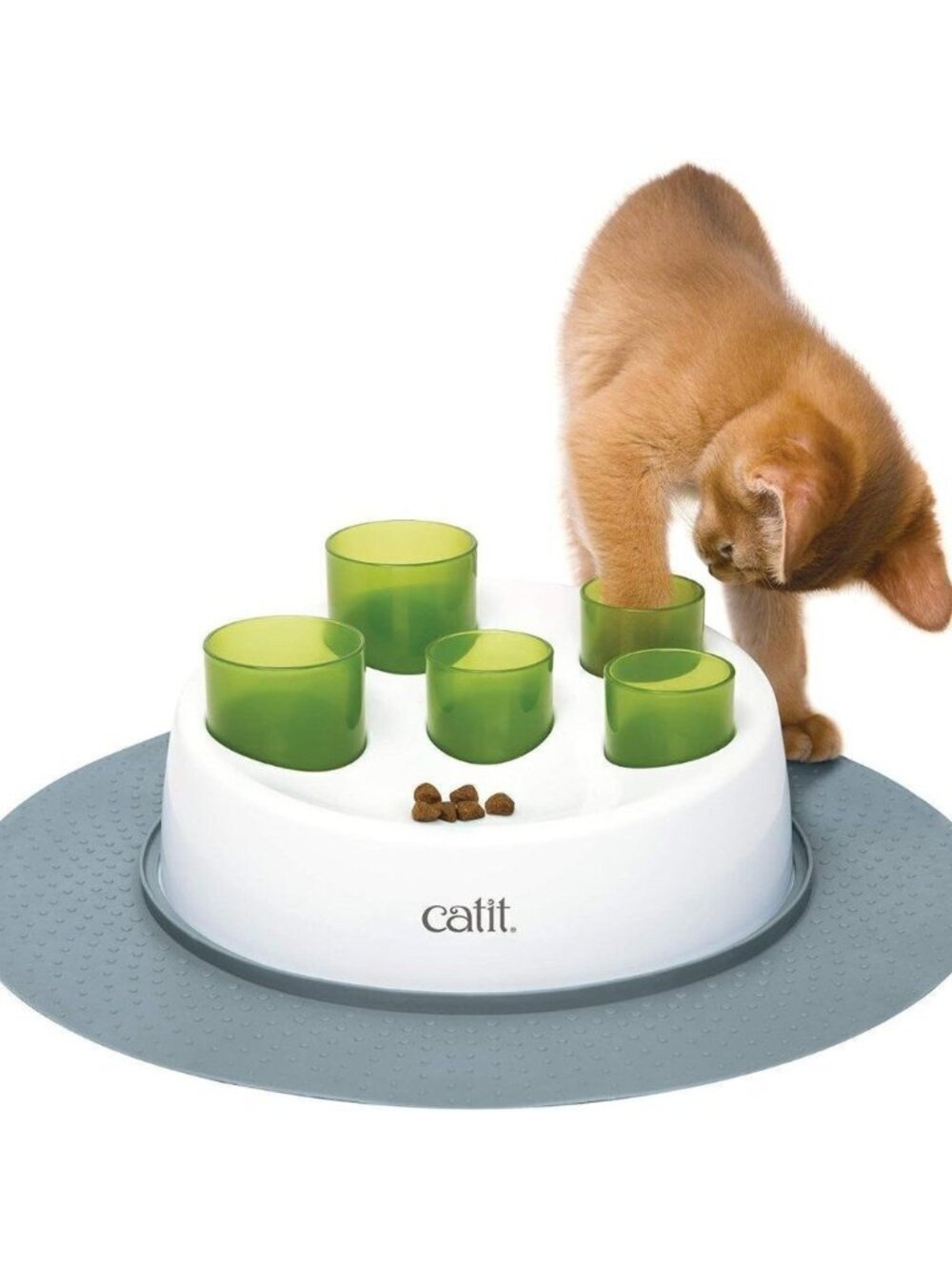 Senses 2.0 Digger Interactive Cat Toy, Green